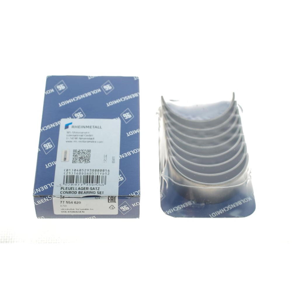 Вкладиши шатунні Audi A3/A4/A6/VW Caddy/Passat 1.9TDI (+0.5)