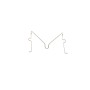 Планка супорта (переднього) прижимна (к-кт) Mazda 121/323 89-94 (Sumitomo)