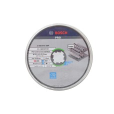 Круг відрізний (К-кт 10 шт) 125 x1.6x22,23 мм PRO Stainless Steel and Metal