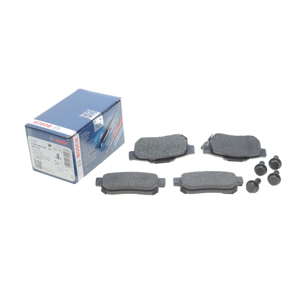 Колодки гальмівні (задні) Honda Civic V/VI 91-00/CRX III 92-98/Jazz III/IV 02-/City V 08-