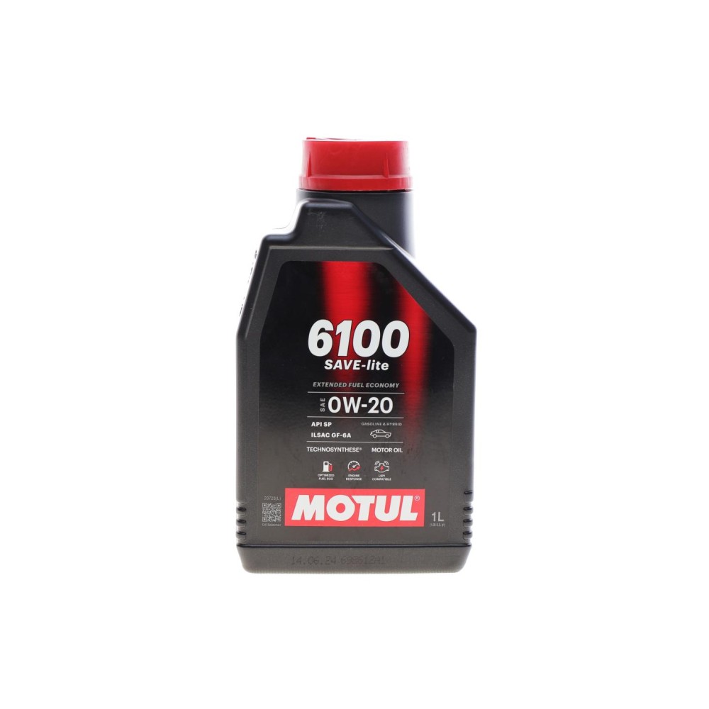 Олива 0W20 6100 Save-lite (1L) (PERFORMANCE SP/ILSAC GF-6A) (113135)