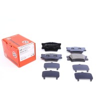 Колодки гальмівні (задні) Toyota Camry/Rav4/Lexus ES 06- (Akebono)
