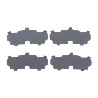 Комплект протискрипних пластин (передніх) Mitsubishi L200 05-/Pajero Sport 08- (Tokico)