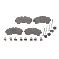 Колодки гальмівні (передні) MB Sprinter (W906/W907/W910) 210-519CDI/VW Crafter 30-35/30-50 06- (спарка) (BREMBO)