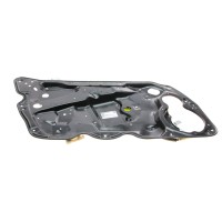 Склопідіймач (передній) VW Passat 05-10 (L) (електро) (без моторчика)(з пластиною)