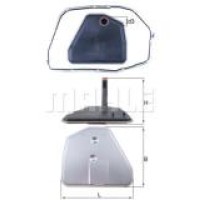 Фільтр АКПП Audi A4/A6 2.7-4.2 04-11/VW Phaeton 3.0-4.2 03-16 (з прокладкою/13 отворів)