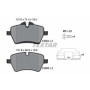 Колодки гальмівні (передні) Mini (R50/R53/R52/R56/R57/R58/R59) 01-16 (Lucas) Q+