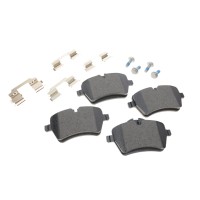 Колодки гальмівні (передні) Mini (R50/R53/R52/R56/R57/R58/R59) 01-16 (Lucas) Q+