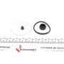 Ремкомплект супорта (переднього) Mitsubishi Galant III/IV 84-90 (d=54mm)(Akeb)