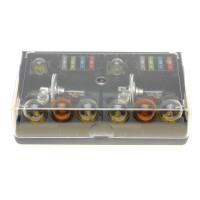 Комплект лампочок H7 24V PX26d (H7,C10W , R10W , W5W (T10) , P21W (S25)) (14 шт)