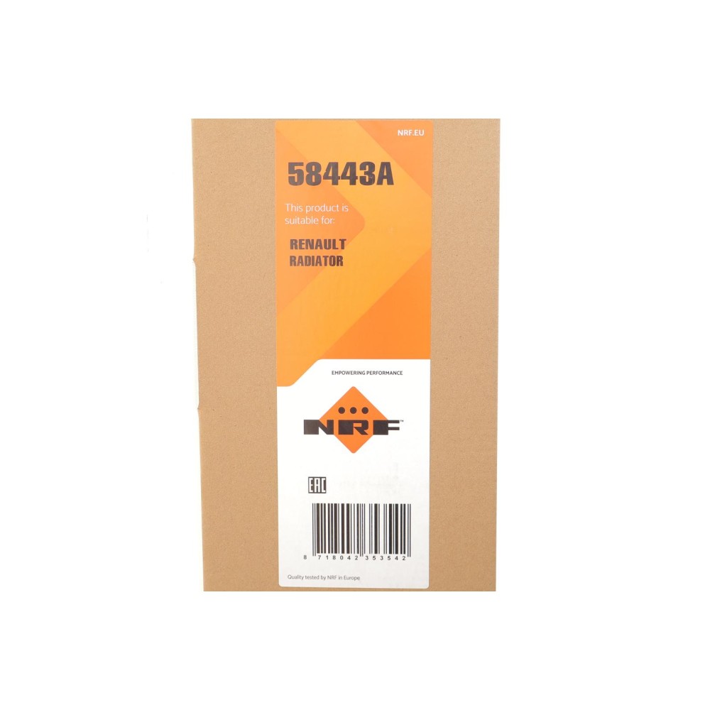 Радіатор охолодження Renault Dokker/Dacia Logan 1.2TCe/1.6/1.5dCi 12-