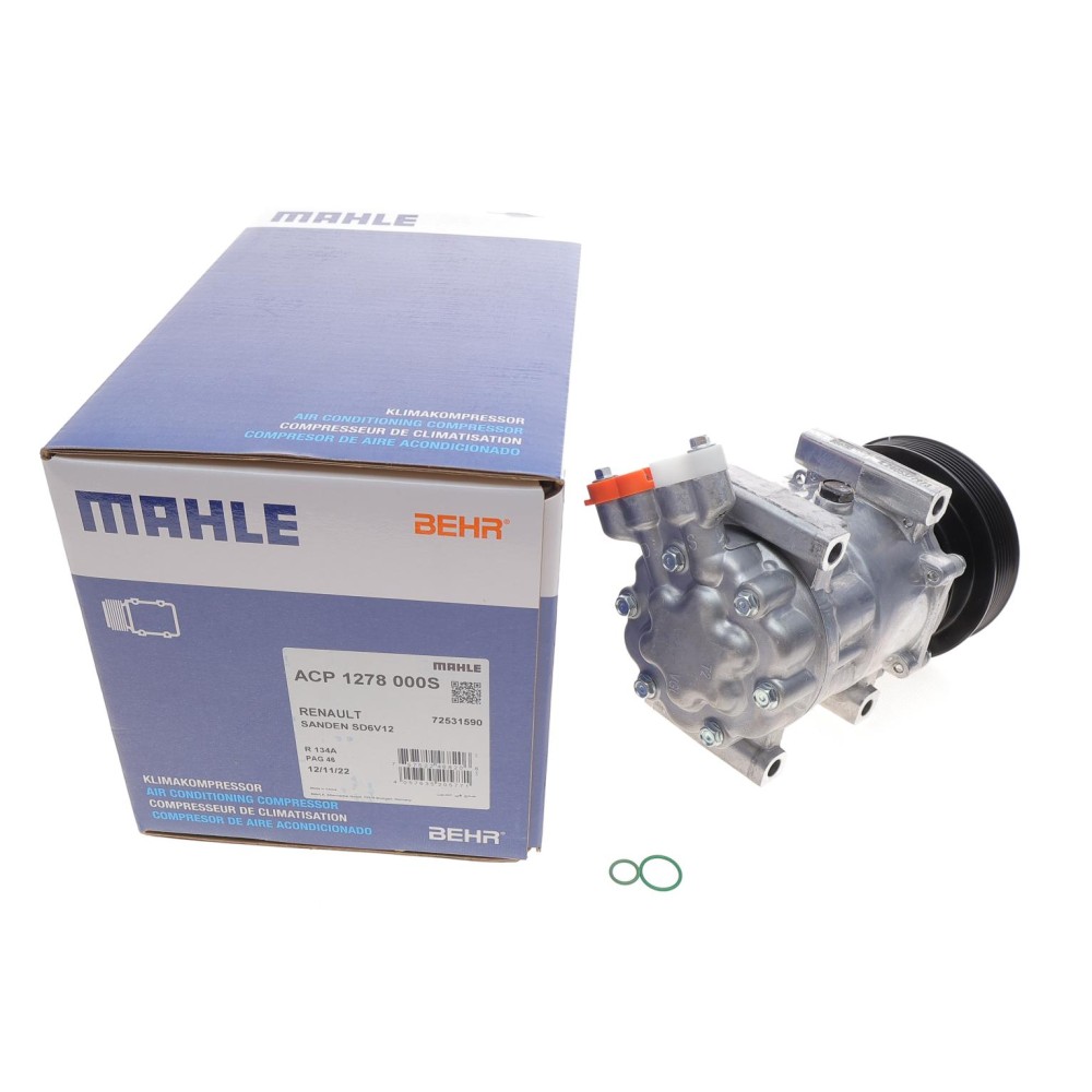 Компресор кондиціонера Nissan Note 1.5dCi 06-12/Renault Clio III 1.2i/1.5dCi 05-14