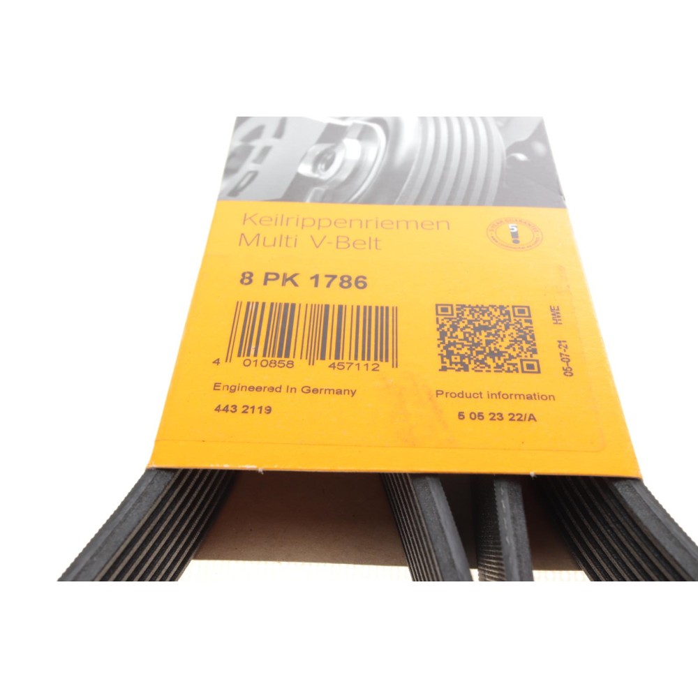 Ремінь генератора BMW 5 (F10/F11)/X3 (F25) 2.5/3.0i 09-13 (N52/N53)