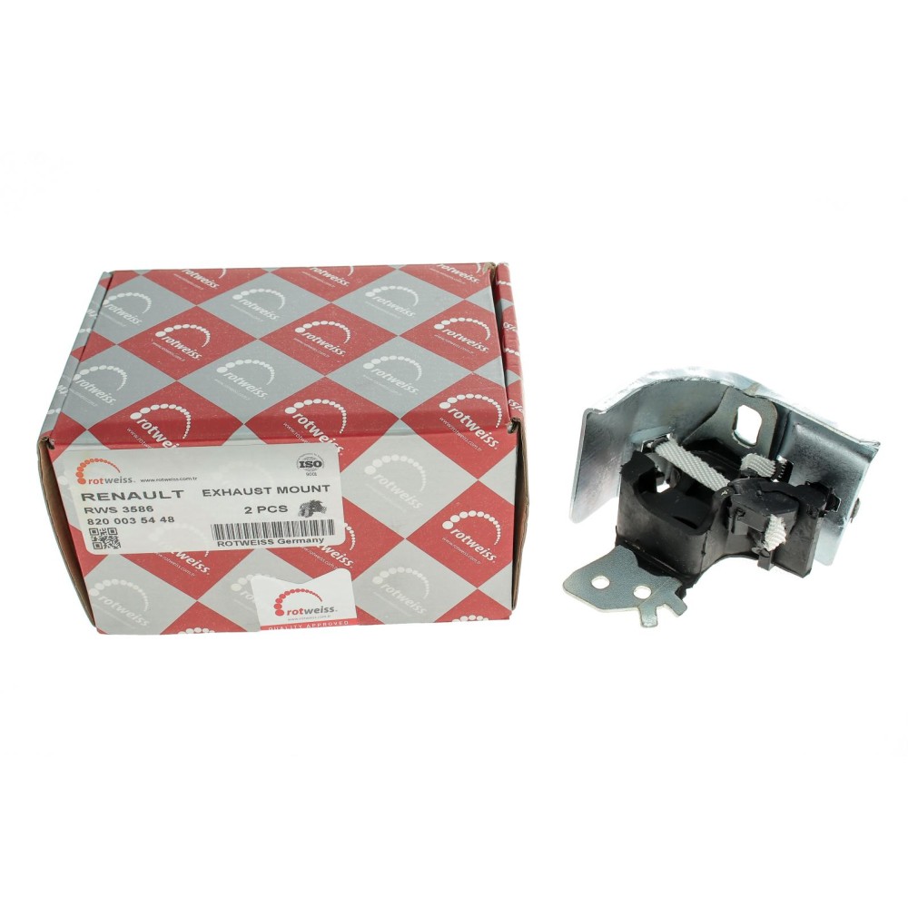 Кронштейн кріплення глушника (ззаду) Renault Megane II/Scenic II 1.4-2.0 02-