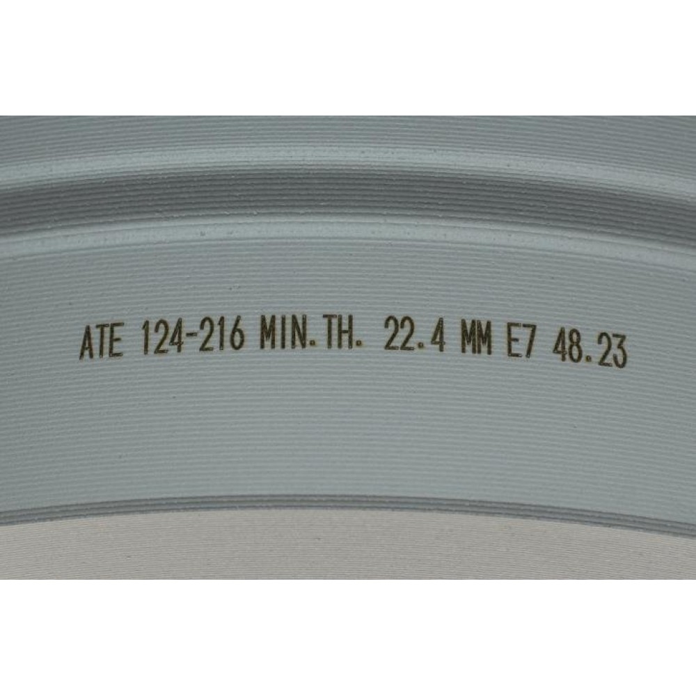 Диск гальмівний (задній) BMW X5 (E70/F15/F85)/X6 (E71/E72/F16/F86) 07- (345x24) (з покр.) (вент.)