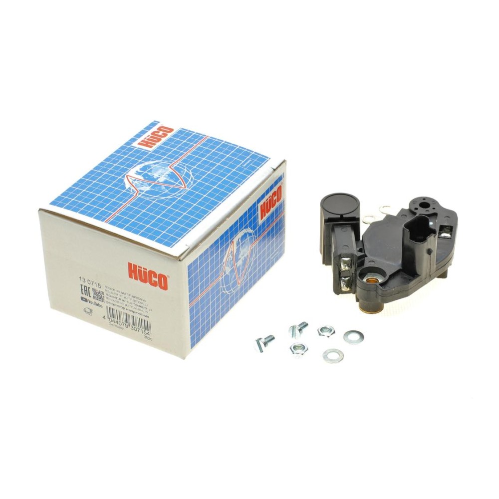 Реле генератора (14.5V) VW Clio/Kangoo/Laguna/Master 1.2/1.9D 96- (HÜCO)