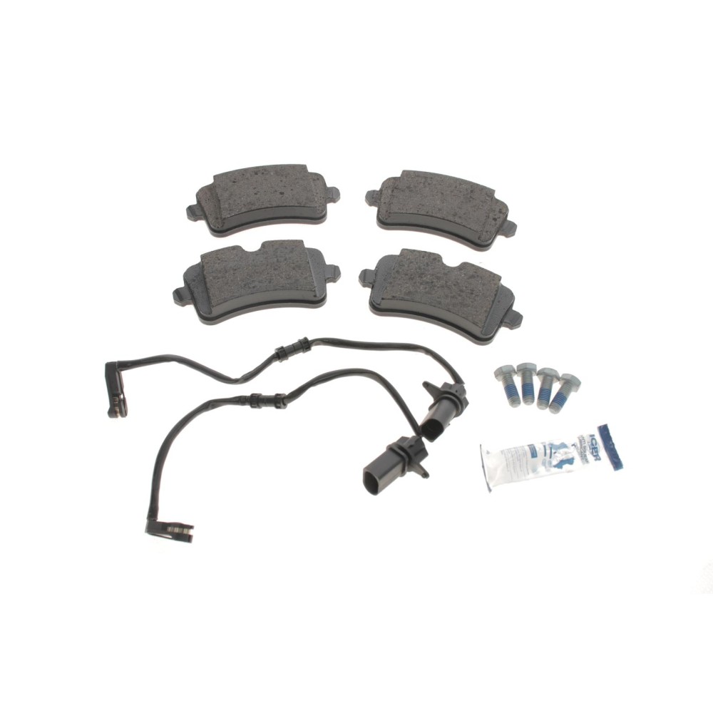 Колодки гальмівні (задні) Audi A6 C7/A7 Sportback/A8 D4 10-18 (+датчики L=295mm)