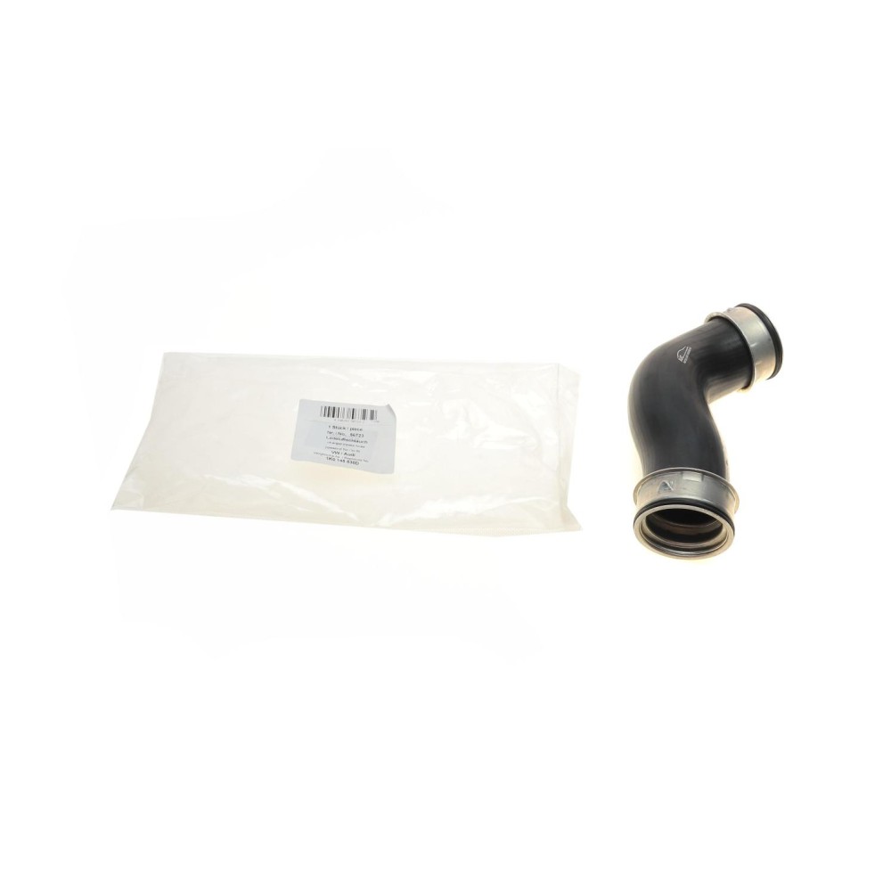 Патрубок інтеркулера (нижній) (L) Audi A3/Skoda Octavia/SuperB/VW Golf/Jetta/Passat 2.0D 03-