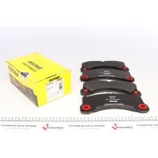 Колодки гальмівні (передні) Porsche Panamera 16- (Brembo)