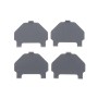 Комплект протискрипних пластин (задніх) Toyota Corolla 01-08/Camry 82-86/Yaris/Celica 99-05 (Akebono)