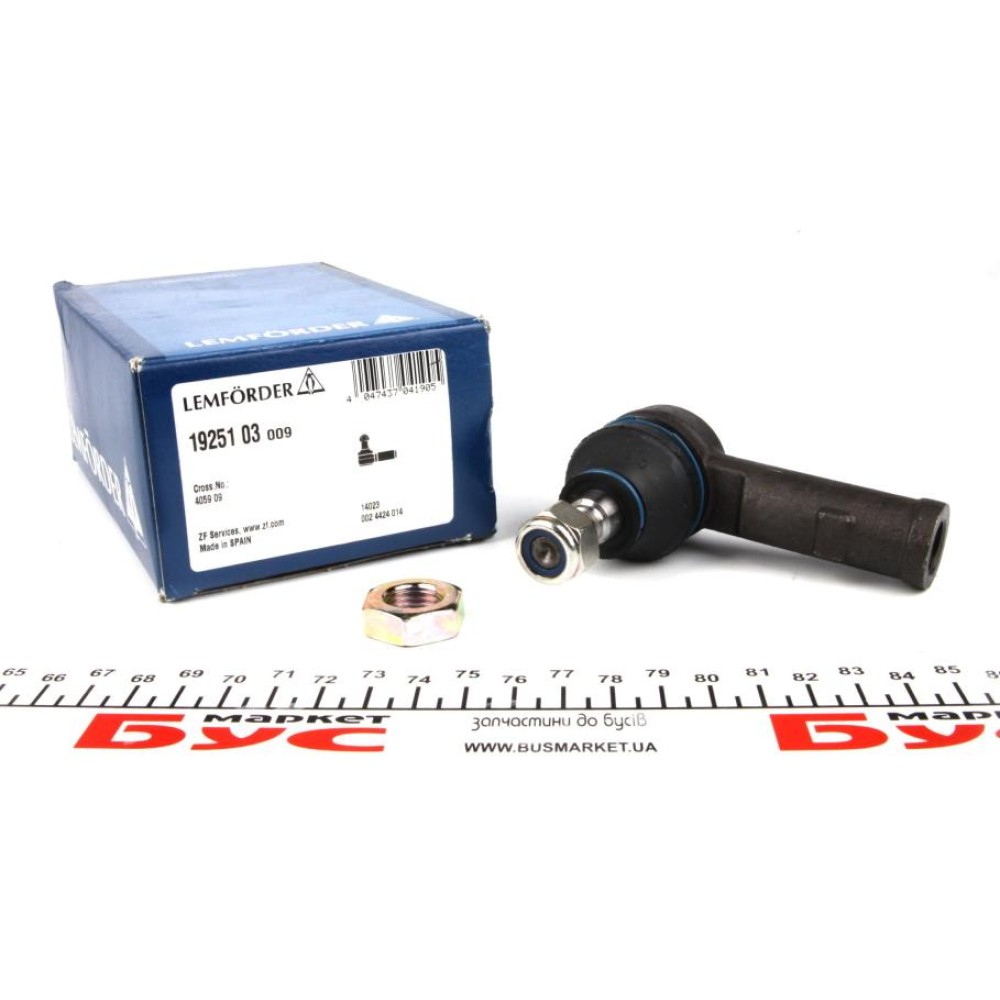 Наконечник тяги рульової Fiat Scudo (12mm)
