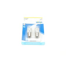 Автолампа P21W 12V BA15s (LED) (біла) (2шт.)