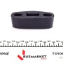 Кронштейн кріплення глушника (ззаду) Opel Astra F/Combo 1.4-2.0i 92-01