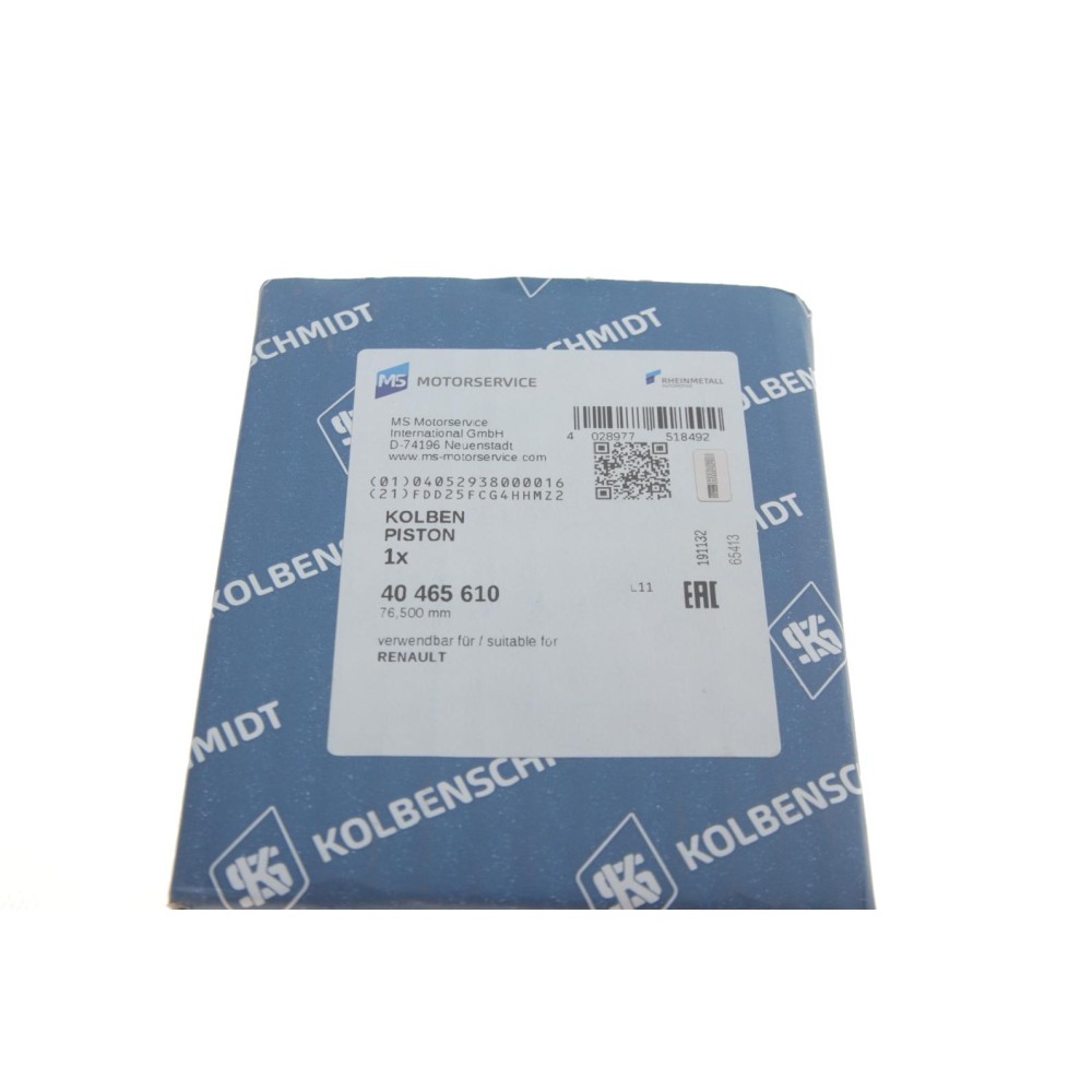 Поршень Nissan Almera II/Micra III/Renault Megane II/Scenic II 1.5 dCi 01- (76.50mm/+0.50)