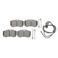 Колодки гальмівні (задні) Ford Transit 06-14 (+датчики)