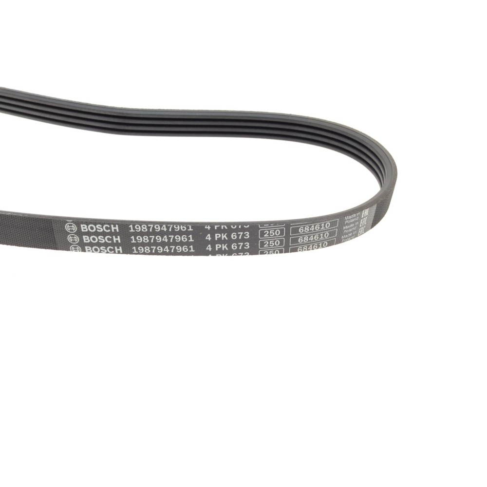 Ремінь генератора Hyundai i10/i20/i30 1.1/1.6CRDi 08-13/Fiat Doblo/Punto/Stilo 1.2/1.4 01- (4PK673)