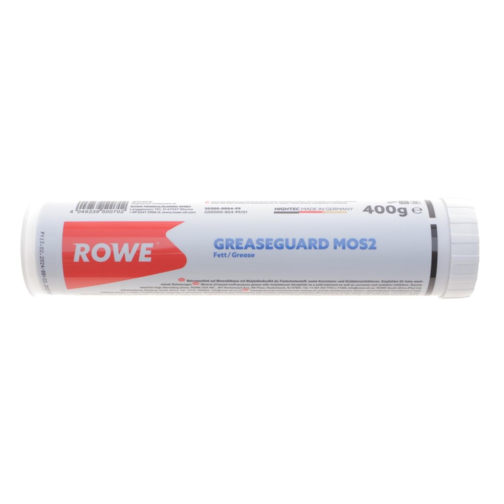 Змазка для підшипників HIGHTEC GREASEGUARD MOS2 (400g) (KPF 2 K -30) -30 °C до +130 °C.