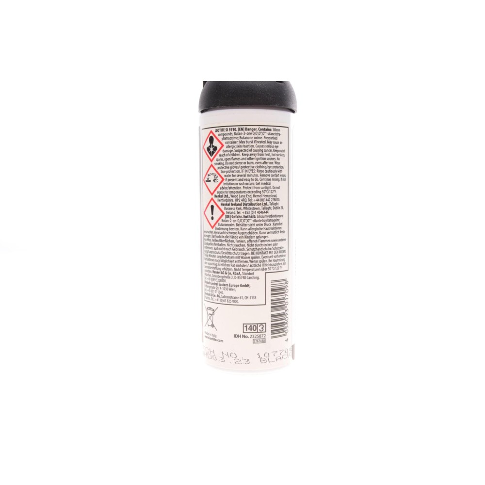 LOCTITE SI 5910 (100мл) герметик силіконовий маслостійкий (чорний), формувач прокладок