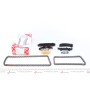 Комплект ланцюга ГРМ Audi A3/Q7/Skoda Superb/VW Golf/Touareg 2.3-3.6 99- ( масл насос)