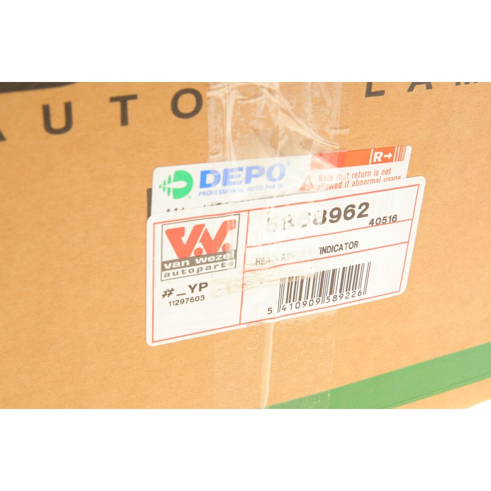 Фара (R) VW Caddy III 10-15