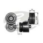Натяжник ременя генератора Opel Movano/Vivaro 1.9DTI (+AC)