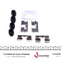 Планка супорта (заднього) прижимна (к-кт) Chevrolet Orlando/Opel Asra J 1.3-2.0CDTI 09- (Bosch)