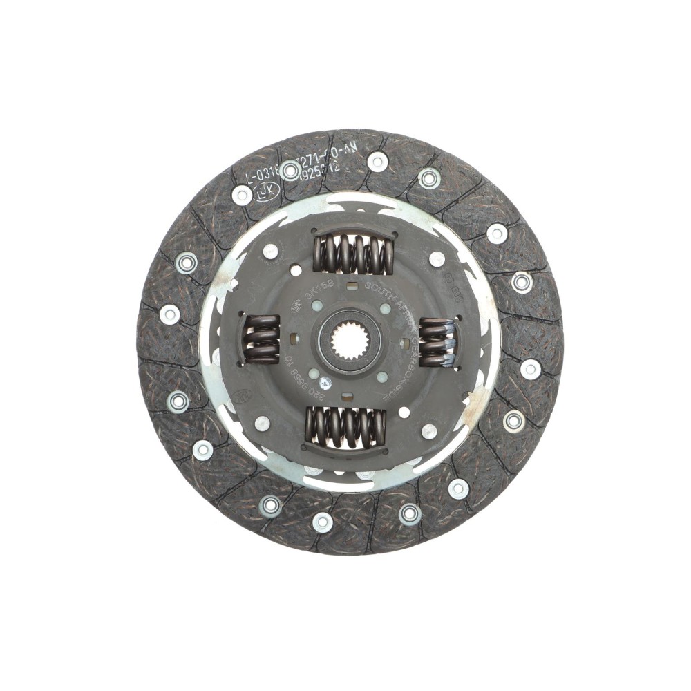Комплект зчеплення Fiat 500/Panda 0.9 12- (d=200mm) (+вижимний)