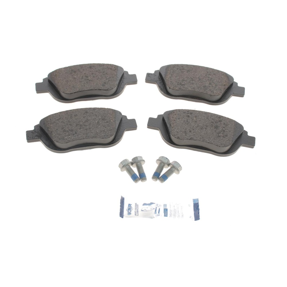 Колодки гальмівні (передні) Citroen С3/DS3 09-/C4 Cactus/Peugeot 2008 13-