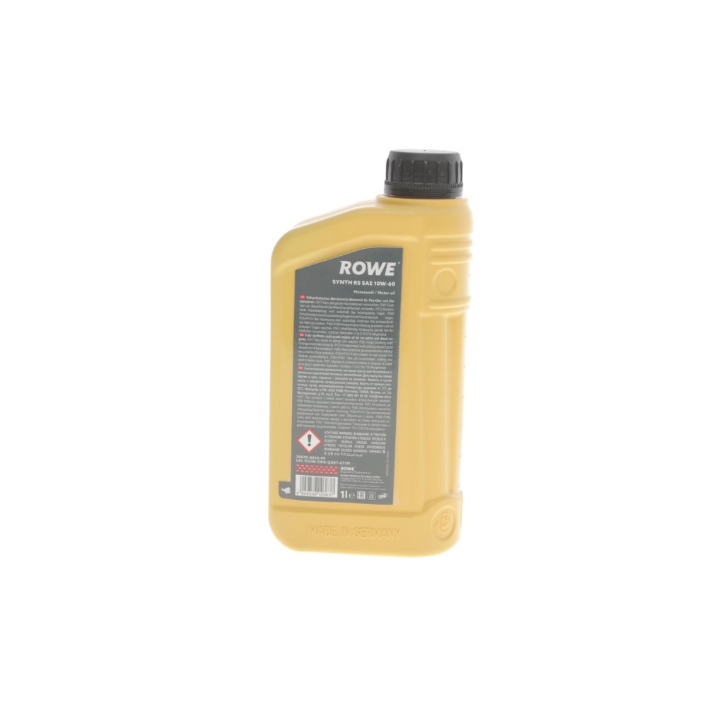 Олива 10W60 HIGHTEC SYNTH RS (1L) (BMW 83 12 0 029 683/Fiat 9.55535-H3)(ACEA A3/B4)(API SN/CF)