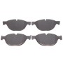 Колодки гальмівні (передні) BMW 5 (F07/F10/F11) 09-17/6 (F06/F13) 11-18/7 (F01/F02/F03/F04) 08-15 (Ate) ATE Ceramic