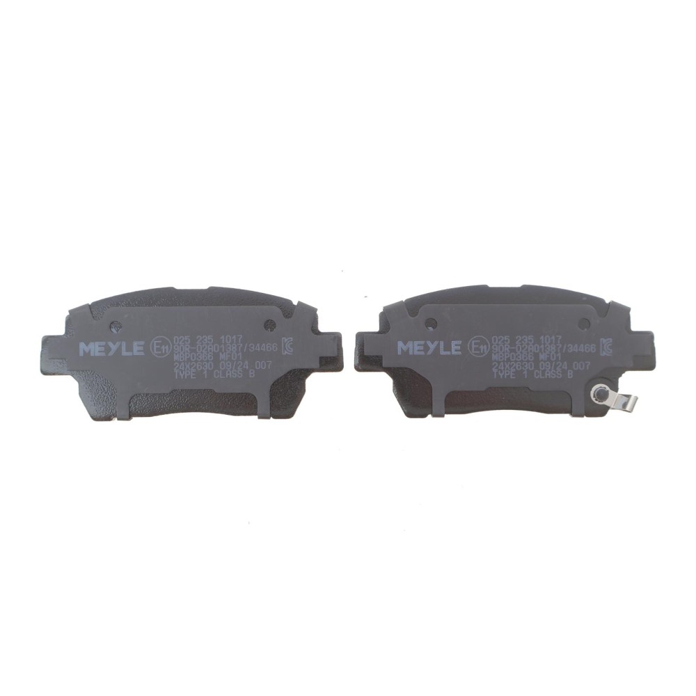 Колодки гальмівні (передні) Toyota Corolla 01-08/Prius 03-09/Yaris 99-05