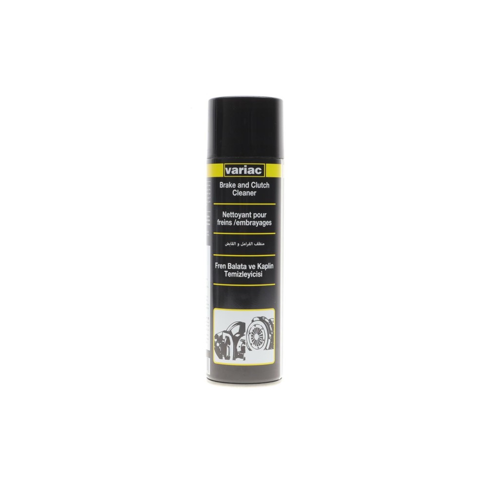 VARIAC BRAKE & CLUTCH CLEANER, 500ml Засіб для очищення компонентів гальмівної системи та системи зчеплення