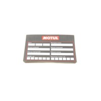 Наклейка для заміни оливи MOTUL (к-кт 25шт)