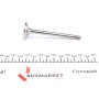 Клапан (впуск) Audi 100/80/A6/Seat Cordoba/Ibiza/Toledo/VW Passat (32x7x95.5) (азотований)