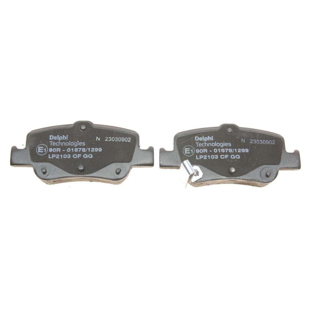 Колодки гальмівні (задні) Toyota Auris 06-/Corolla 1.3-2.0D 12- (Bosch)