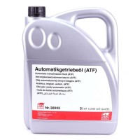 Олива трансмісійна ATF Tiptronic VAG (5L) (оригінал тільки для 6-ступенчатих АКПП) (жовтий)