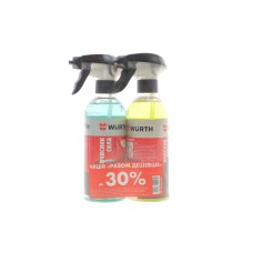 Набір очисника для скла (400ml) та колісних дисків (400ml) Consumer Line