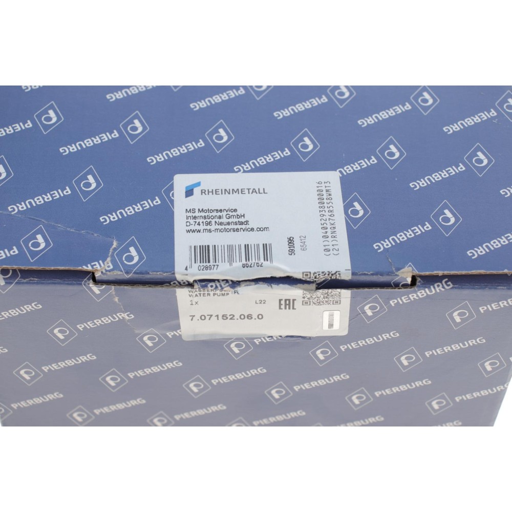 Помпа води MB C-class (W203/W204)/E-class (W211/W212)/SLK-class (R171/R172) 1.8 02-