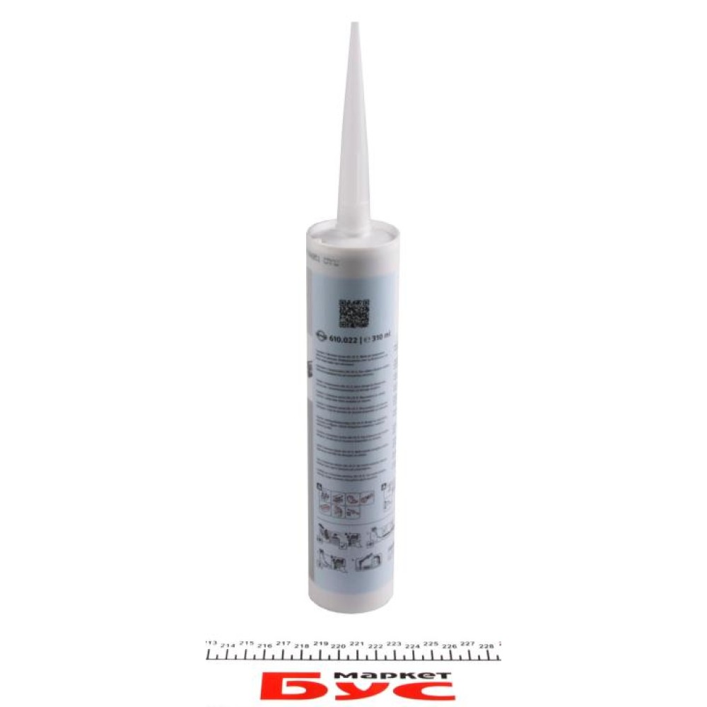 Герметик Dirko (-60°C +300°C) 310ml (сірий) (замінено на 610.023)