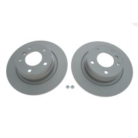Диск гальмівний (задній) BMW 1 (E81/E87)/3 (E90/E92) 05-13 (296x10.5) (з покриттям) (повний)